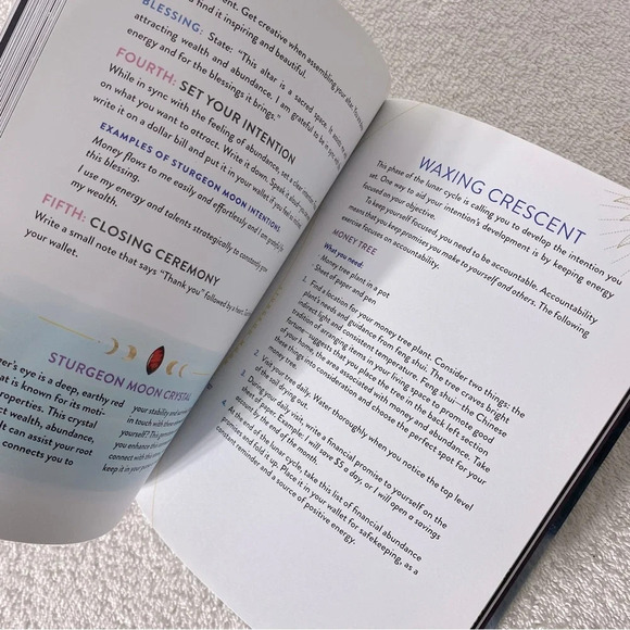 Living Lunarly With Kiki Ely Self Care Powered By The Moon  Hard Cover Book - Picture 9 of 13